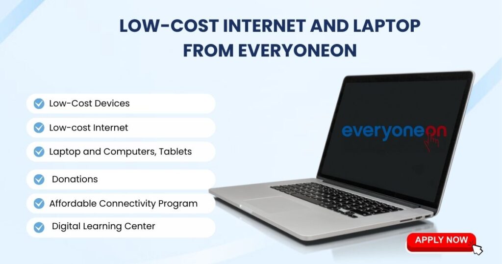 EveryoneOn Offer Low-Cost Internet and Laptops in 2024